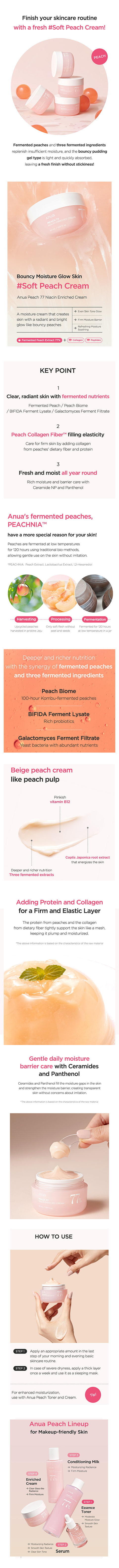 Anua Peach 77 Niacin Enriched Cream 50ml