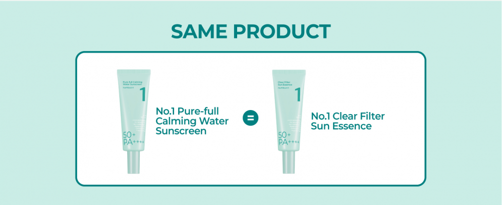 Numbuzin No.1 Clear Filter Sun Essence SPF50+ PA++++