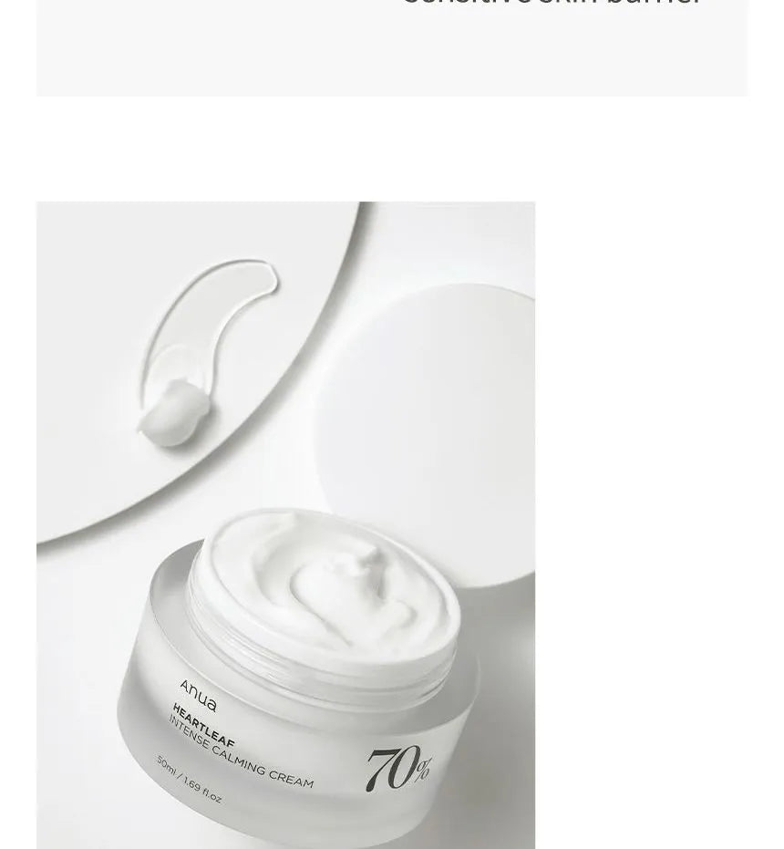 Anua Heartleaf 70% Intense Calming Cream 50ml