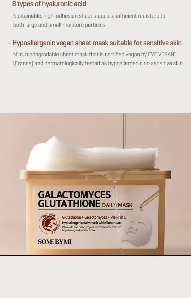SOME BY MI Galactomyces Glutathione Daily Mask