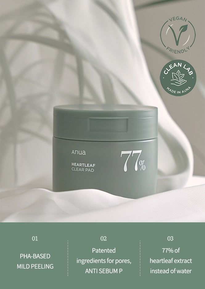 Anua Heartleaf 77% Toner Pad