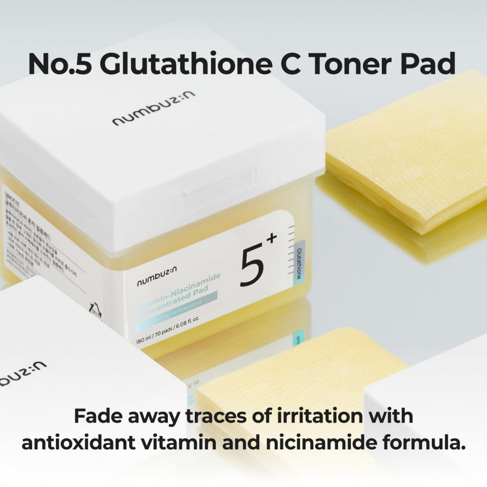 Numbuzin No.5 Vitamin-Niacinamide Concentrated Pad 180ml(70Pads)