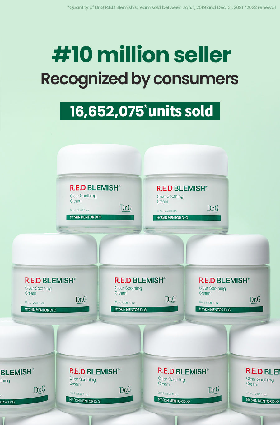 Dr.G Red Blemish Clear Soothing Cream 70ml